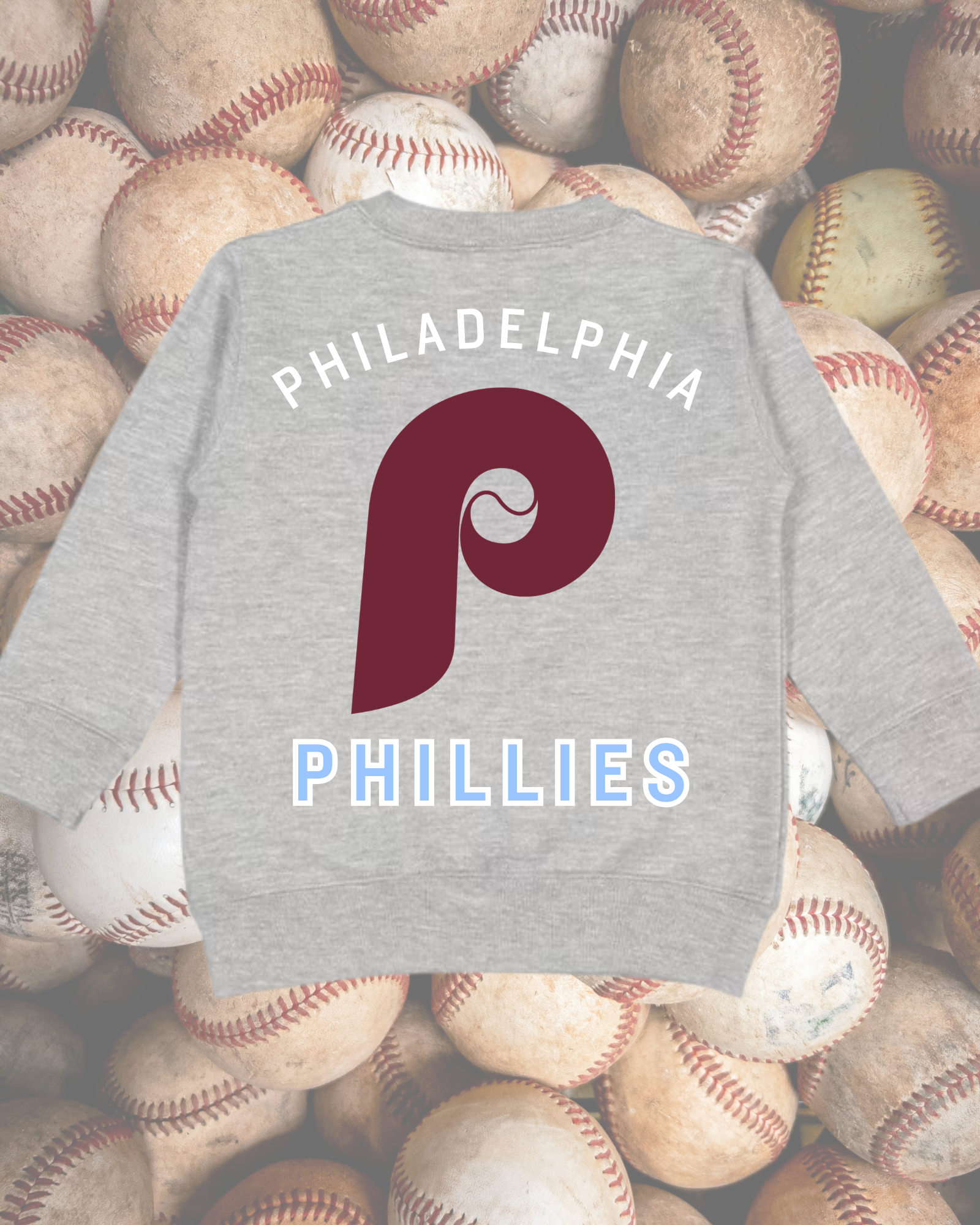 Retro Phillies Crew Neck