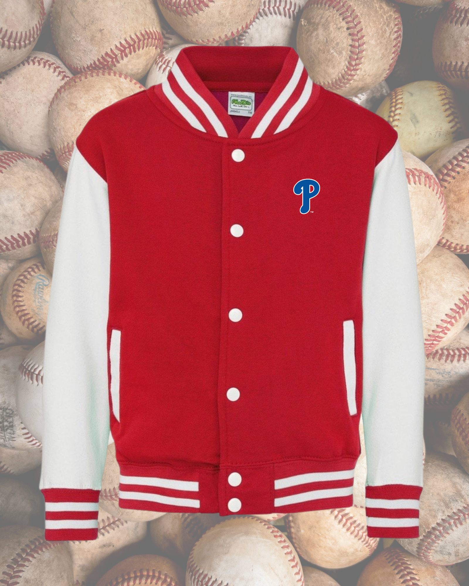 Phillies Varsity Jacket with Bell