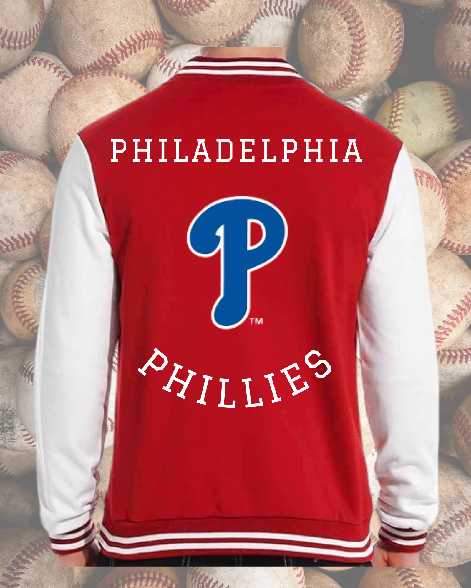 Phillies Varsity Jacket with P