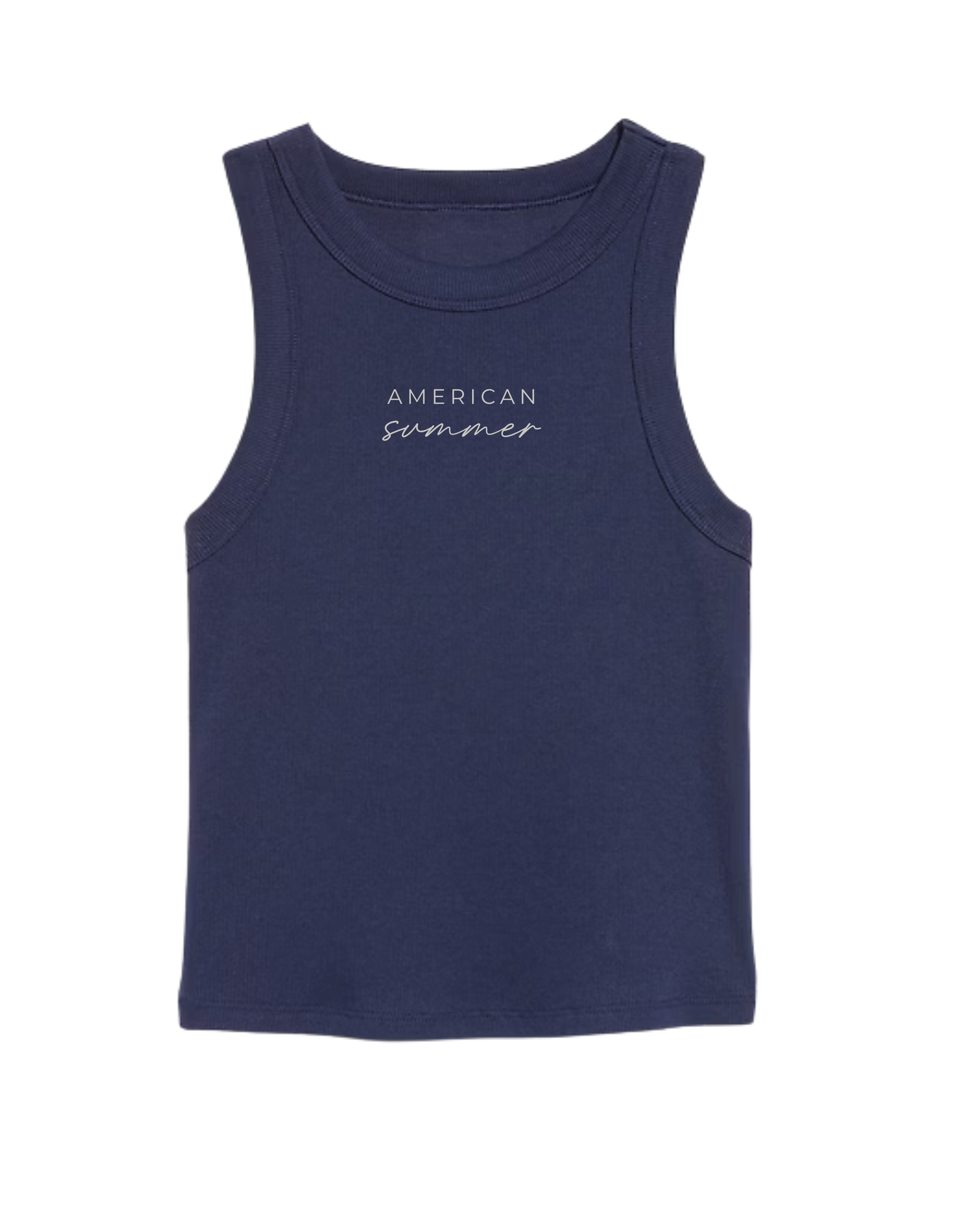 American Summer Fitted Tank