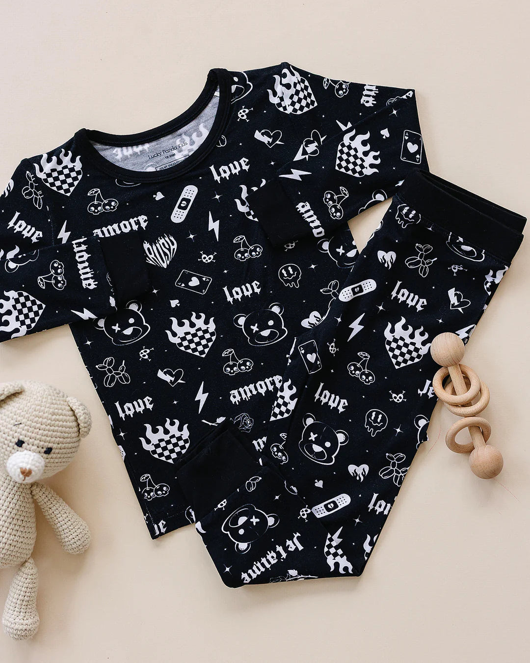 Boys Valentines Day | Bamboo Two Piece Set