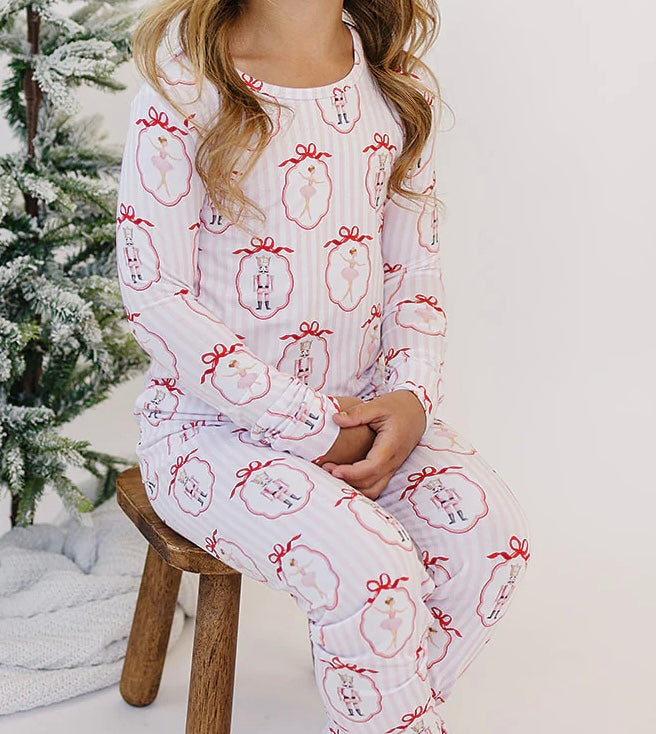 Pink Nutcracker | Bamboo Two Piece Set