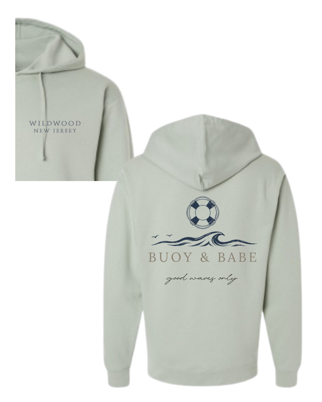 Buoy & Babe logo with Shore Town